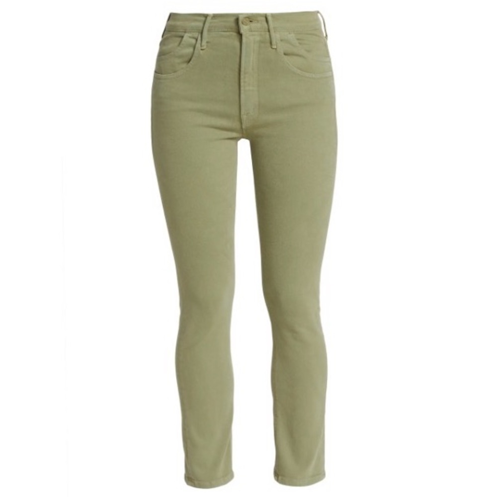 NWOT MOTHER the stash mid rise dazzler ankle jean